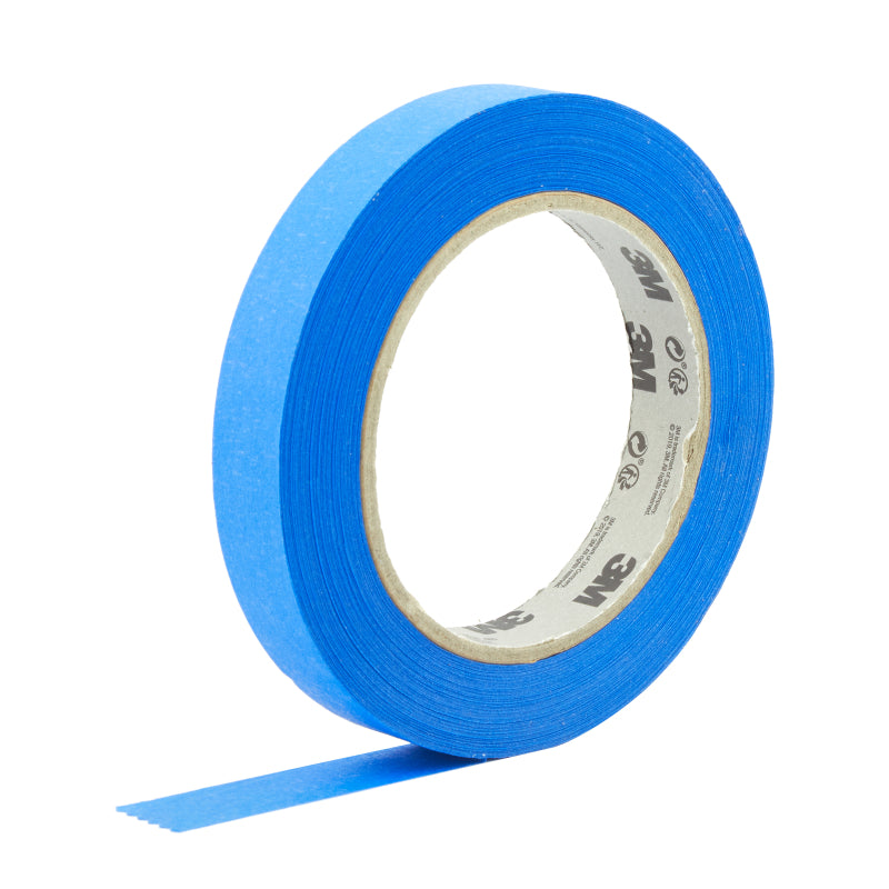 3M 2090 Maskeertape Blauw Gevoelige Oppervlakken 18mmx50m
