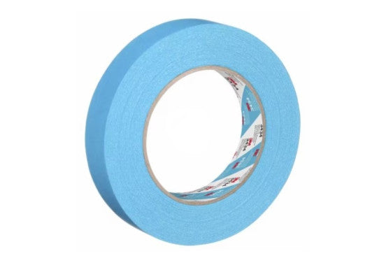 3M 3434 Maskeertape Hitte en Vochtbestendig Lichtblauw 18mmx50m