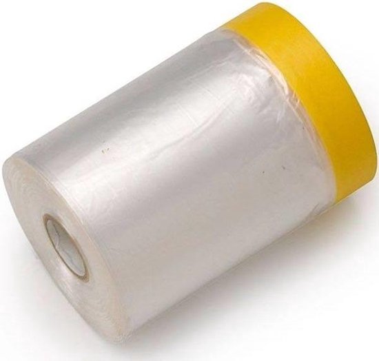 Maskingtape Geel met Folie