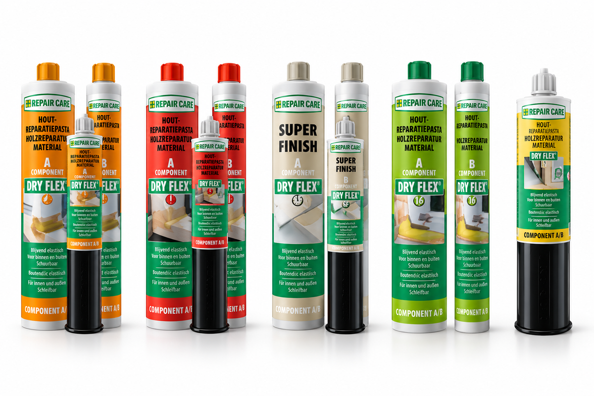 Welke Repair Care Dry Flex heb je nodig? Dry Flex 1, 4 en SF uitgelegd