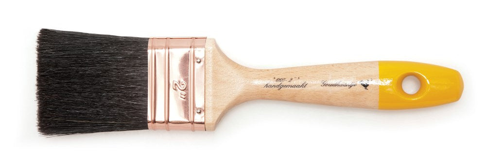 Goudhaantje Platte Kwast Serie 660 1 inch – Professionele lakkwast