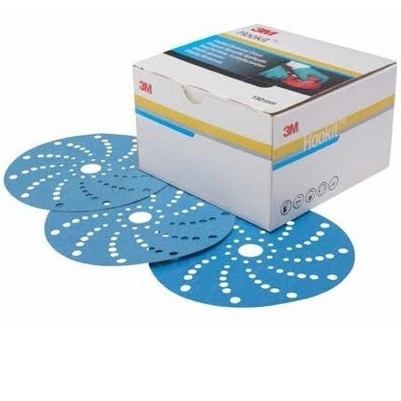 3M Hookit Blue Schuurschijven 150mm Multihole