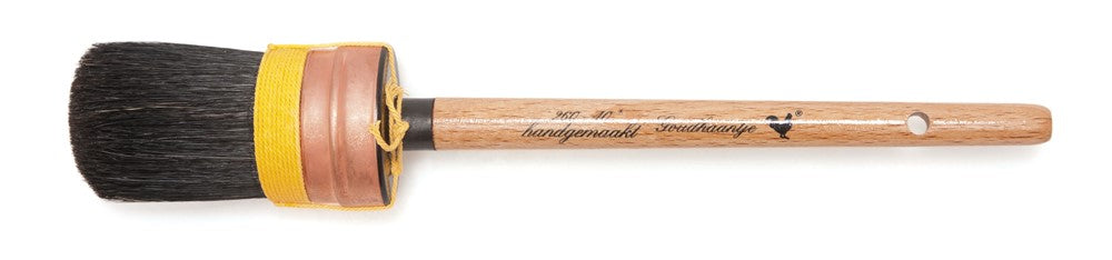 Goudhaantje Ovale Kwast Zwarthaar serie 260