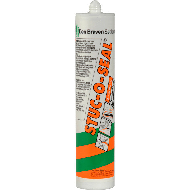 Den Braven Zwaluw Stuc-O-Seal Structuurkit Wit 310 ml